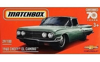 AUTKO MATCHBOX HLD75 DRIVE YOUR ADVENTURE CHEVROLET EL CAMINO 1960