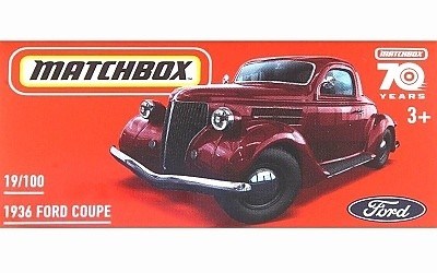 AUTKO MATCHBOX HLD79 DRIVE YOUR ADVENTURE FORD COUPE 1936