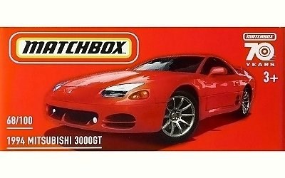 AUTÍČKO MATCHBOX HLD83 DRIVE YOUR ADVENTURE MITSUBISHI 3000GT 1994
