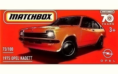 AUTÍČKO MATCHBOX HLD89 DRIVE YOUR ADVENTURE OPEL KADETT 1975