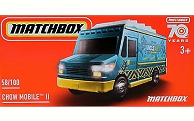 AUTÍČKO MATCHBOX HLF06 DRIVE YOUR ADVENTURE CHOW MOBILE II