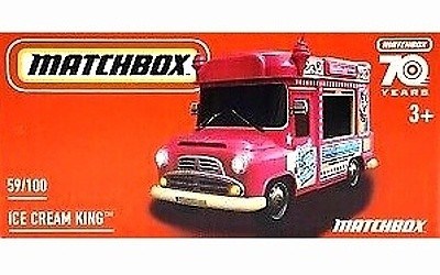 AUTÍČKO MATCHBOX HLF09 DRIVE YOUR ADVENTURE ICE CREAM KING