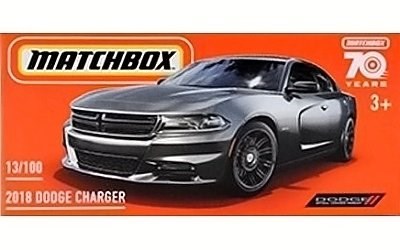 AUTÍČKO MATCHBOX HLF16 DRIVE YOUR ADVENTURE DODGE CHARGER 2018