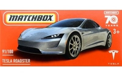 AUTÍČKO MATCHBOX HLF20 DRIVE YOUR ADVENTURE TESLA ROADSTER