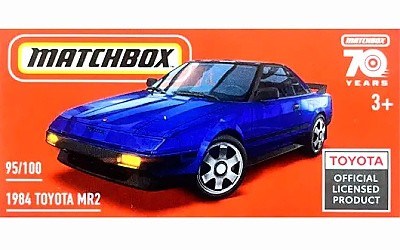 AUTÍČKO MATCHBOX HLF40 DRIVE YOUR ADVENTURE TOYOTA MR2 1984