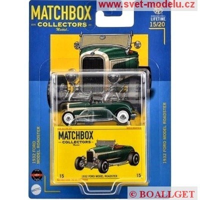 AUTÍČKO MATCHBOX COLLECTORS HLJ71 FORD MODEL ROADSTER 1932