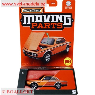 AUTKO MATCHBOX HVM70 BMW CSL 3,0 1973 MOVING PARTS