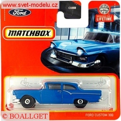 AUTÍČKO MATCHBOX HVN86 FORD CUSTOM 300 BLUE