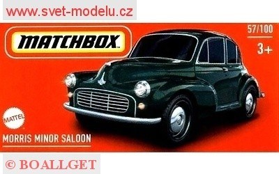 AUTÍČKO MATCHBOX DRIVE YOUR ADVENTURE HVP68 MORRIS MINOR SALOON