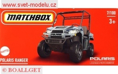 AUTÍČKO MATCHBOX DRIVE YOUR ADVENTURE HVP71 POLARIS RANGER