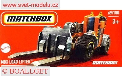 AUTÍČKO MATCHBOX DRIVE YOUR ADVENTURE HVP78 MBX LOAD LIFTER