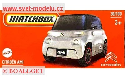 AUTÍČKO MATCHBOX DRIVE YOUR ADVENTURE HVP85 CITROEN AMI