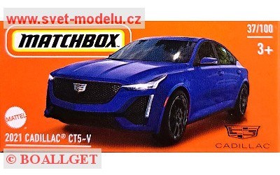 AUTÍČKO MATCHBOX DRIVE YOUR ADVENTURE HVP96 CADILLAC CT5-V 2021