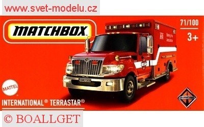AUTÍČKO MATCHBOX DRIVE YOUR ADVENTURE HVR15 INTERNATIONAL TERRASTAR 