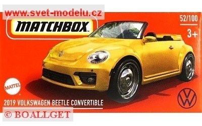 AUTÍČKO MATCHBOX DRIVE YOUR ADVENTURE HVR17 VOLKSWAGEN BEETLE CONVERTIBLE 2019