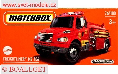 AUTÍČKO MATCHBOX DRIVE YOUR ADVENTURE HVR18 FREIGHTLINER M2 106