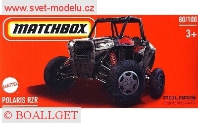 AUTÍČKO MATCHBOX DRIVE YOUR ADVENTURE HVR35 POLARIS RZR