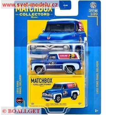 AUTÍČKO MATCHBOX COLLECTORS HVW13 FORD PANEL DELIVERY