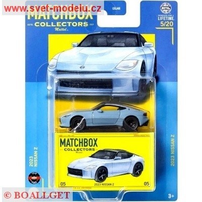 AUTÍČKO MATCHBOX COLLECTORS HVW20 NISSAN Z 2023