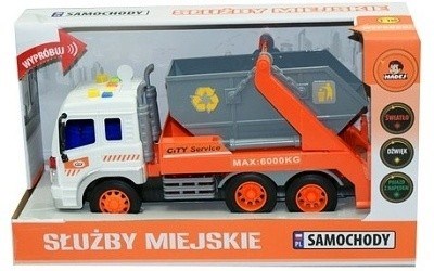 AUTO KONTEJNER SE SVĚTLEM A ZVUKEM