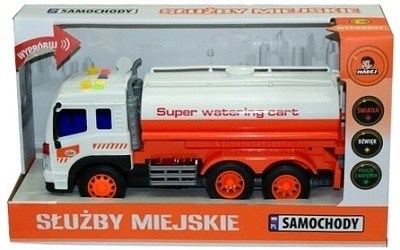 AUTO CISTERNA SE SVĚTLEM A ZVUKEM