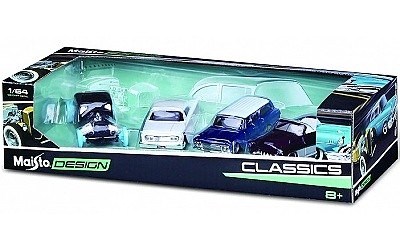 MAISTO DESIGN AUTA CLASSICS 4-PACK