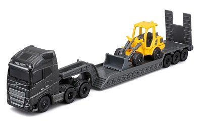 MAISTO VOLVO FH16 BLACK w/ KOLOVÝ NAKLADAČ VOLVO L25H