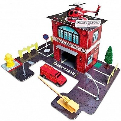 MAISTO BUILD N PLAY HASIČSKÁ STANICE