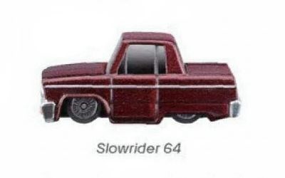 MAISTO FRESH METALL 100 COLLECTION SLOWRIDER 64 DARK RED