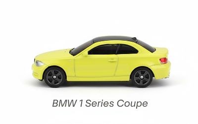 MAISTO FRESH METALL 100 COLLECTION BMW SERIES 1 COUPE YELLOW