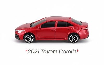 MAISTO FRESH METALL 100 COLLECTION TOYOTA COROLLA 2021 RED