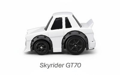 MAISTO FRESH METALL 100 COLLECTION SKYRIDER GT70 WHITE