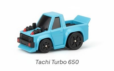 MAISTO FRESH METALL 100 COLLECTION TACHI TURBO 650 BLUE