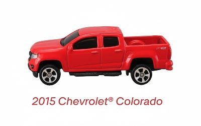 MAISTO FRESH METALL 100 COLLECTION CHEVROLET COLORADO 2015 RED
