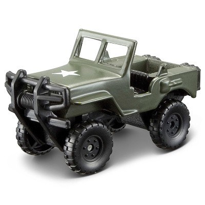 FRESH METAL FORCES 3 MILITARY VEHICLE ALPHA OPEN GREEN