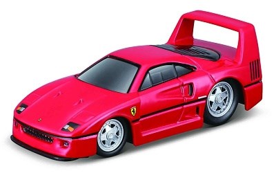 MAISTO MUSCLE MACHINES FERRARI F40 RED