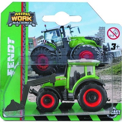 MAISTO MINI WORK TRAKTOR FEND S ČELNÍM NAKLADAČE