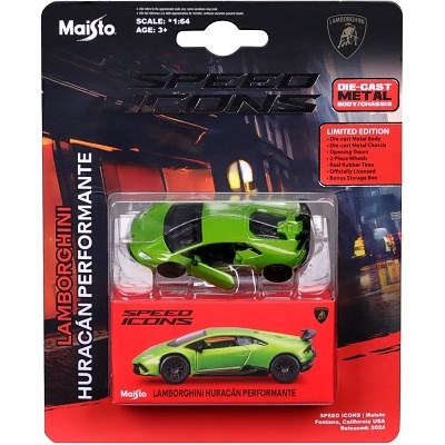 MAISTO SPEED ICONS LAMBORGHINI HURACAN PERFORMANTE GREEN
