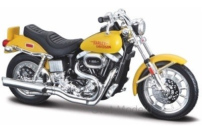 HARLEY-DAVIDSON FXS LOW RIDER 1977 YELLOW