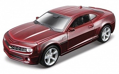 MAISTO FRESH METAL CHEVROLET CAMARO SS 2010 BORDO 4,5 PULLBACK