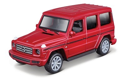 MAISTO FRESH METAL MERCEDES-BENZ G-CLASS 2018 RED 4,5 PULLBACK