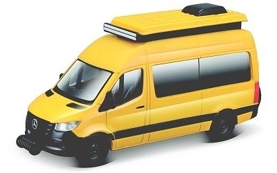MAISTO WEEKENDERS MERCEDES-BENZ SPRINTER OBYTNÝ VŮZ YELLOW