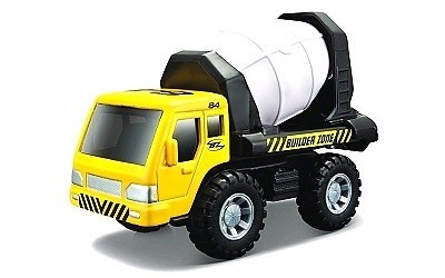 MAISTO FRESH METAL BUILDER ZONE DOMÍCHÁVAČ BETONU YELLOW / WHITE