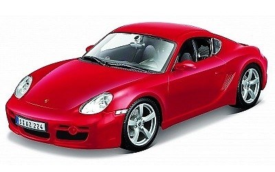 PORSCHE CAYMAN S RED