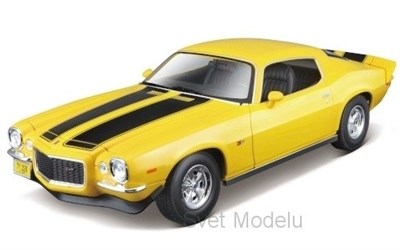 CHEVROLET CAMARO Z28 1971 YELLOW