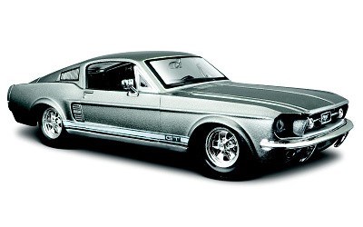 FORD MUSTANG GT 1967 GREY