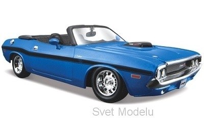 DODGE CHALLENGER R/T CONVERTIBLE 1970 BLUE