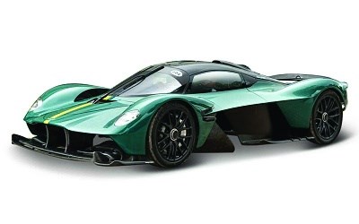 ASTON MARTIN VALKYRIE GREEN