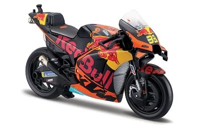 KTM RC16 RED BULL FACTORY RACING #33 BRAD BINDER MOTO GP 2021