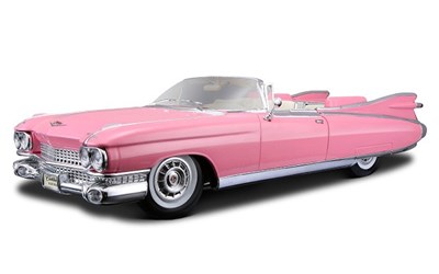 CADILLAC ELDORADO BIARRITZ 1959 PINK
